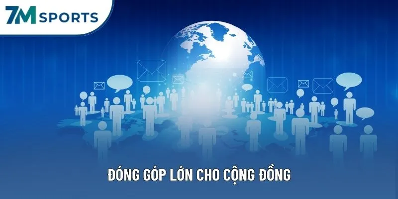 Đóng góp lớn cho cộng đồng Đóng góp lớn cho cộng đồng
